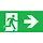 Ecolight PM-R pictogram uitv. inlegvel recht