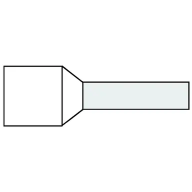 Klemko G 488-N 720020 adereindhuls 0.5mm2 wt l=8 500st