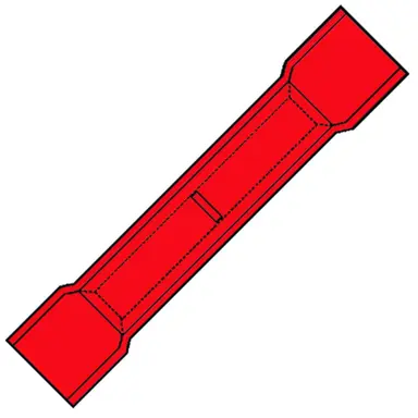 Klemko A 1525 SK-100 100170 verbinder geïsoleerd 4 rd 100st