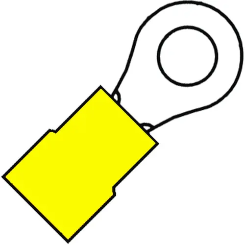 Klemko A 4643 R kabelsch ring m4ge 6mm 100st