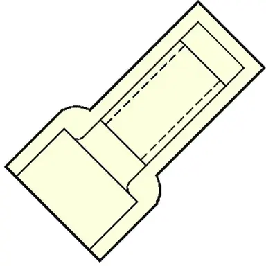 Klemko A 1614 T 101326 eindverbinder 2.5mm tr ny 100st