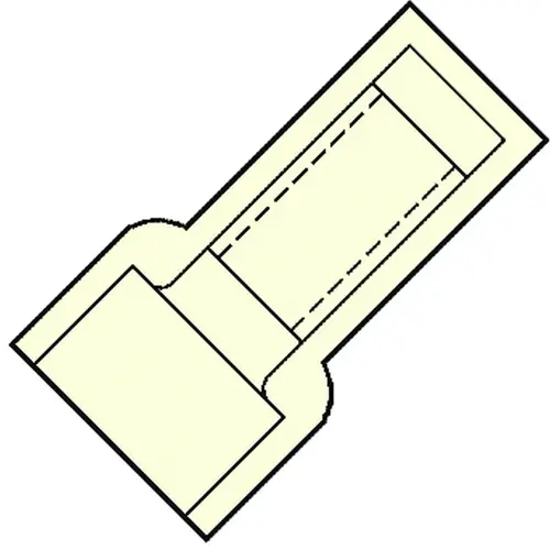 Klemko A 1614 T 101326 eindverbinder 2.5mm tr ny 100st
