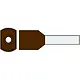 Klemko G 495TW-N 720555 adereindhuls 10mm2 br twin l=14 100st