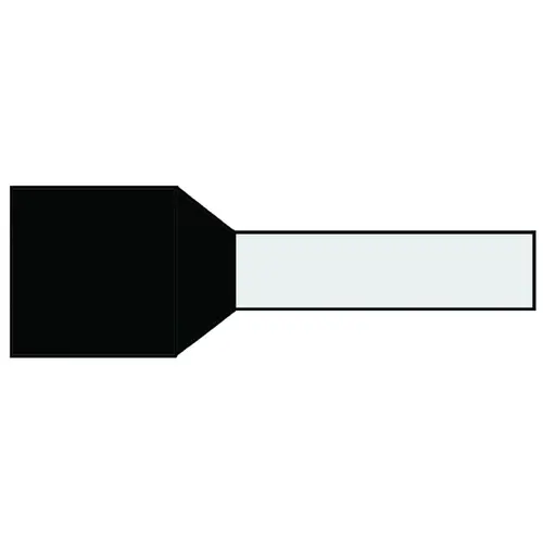 Klemko G 491 DKA-N 727050 adereindhuls 1.5mm2 zw l=8 500st