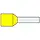 Klemko G 494 DK-N 727080 geïsoleerde adereindhuls 6mm² hulslengte 12mm 100 stuks geel