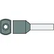 Klemko G 493TW DKA-N adereindhuls 4mm2 gs twin l=12 100st