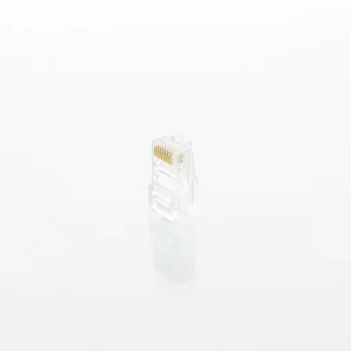 Klemko RJ458P8CROMA steker rj45 cat5e utp mass rnd 25st