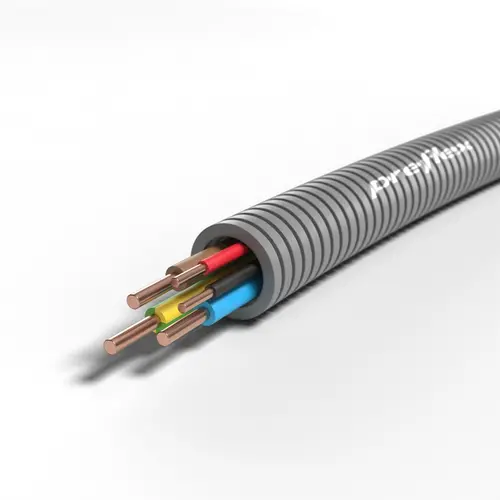 Preflex 1234000700 flex b gg/bl/br+ro/zw rol 100 meter