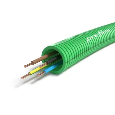 Preflex 1234000570 flex hv br/bl/gg/zw rol 100 meter