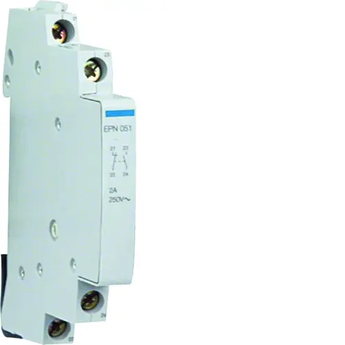 Hager EPN051 Hulpcontactblok 1m 1v Zijmont