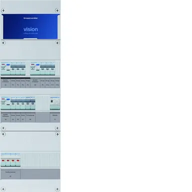 Hager VKG333M-FT Installatiekast 3-f 10gr Hs40