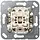 JUNG 531-41 U multipulsdrukker met 2x2 maakcontacten en nulstand