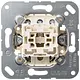JUNG 531-41 U multipulsdrukker met 2x2 maakcontacten en nulstand