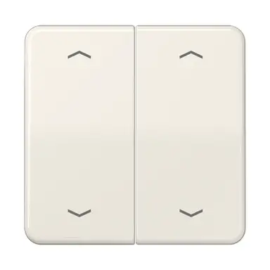 JUNG CD 595 MP schakelwip 2-voudig met pijlsymbolen CD500 creme
