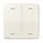 JUNG CD 595 MP schakelwip 2-voudig met pijlsymbolen CD500 creme