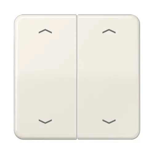JUNG CD 595 MP schakelwip 2-voudig met pijlsymbolen CD500 creme