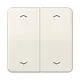 JUNG CD 595 MP schakelwip 2-voudig met pijlsymbolen CD500 creme