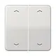 JUNG CD 595 MP LG schakelwip 2-voudig met pijlsymbolen CD500 lichtgrijs