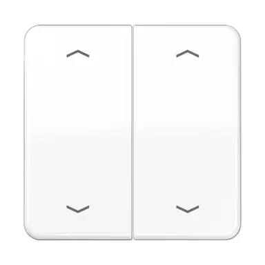 JUNG CD 595 MP WW schakelwip 2-voudig met pijlsymbolen CD500 alpine wit