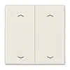 JUNG LS 995 MP 2-voudige wip met dubbele pijlsymbolen LS990 creme