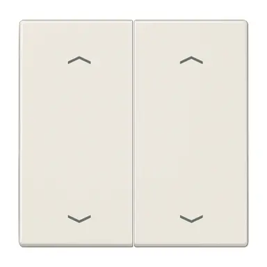 JUNG LS 995 MP 2-voudige wip met dubbele pijlsymbolen LS990 creme