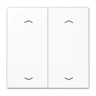 JUNG LS 995 MP WW schakelwip 2-voudig met pijlsymbolen LS990 alpine wit