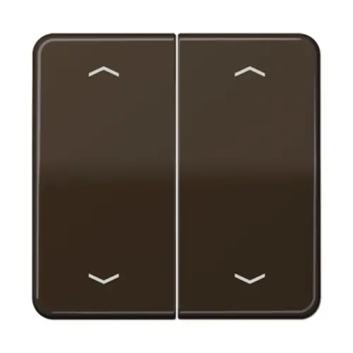 JUNG CD 595 MP BR schakelwip 2-voudig met pijlsymbolen CD500 bruin