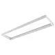 Opple 542098017700 opbouwbehuizing tbv LED paneel 1211 x 311 x 69 mm aluminium wit