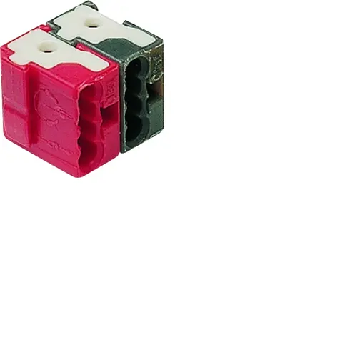 Hager TG008 Lasklem 8v 0,6-0,8mm2 Rood