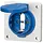 Mennekes CEE 11011F Wcd 1v Randaarde Inbouwinstall