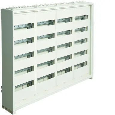 Hager FWQ54P1 Installatiekast met DIN-rail l