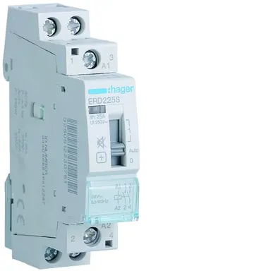 Hager ERD225S Magn. Schak. 8.5A (AC3) 25A (A