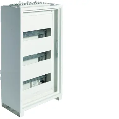 Hager FWQ31P1 Installatiekast met DIN-rail l