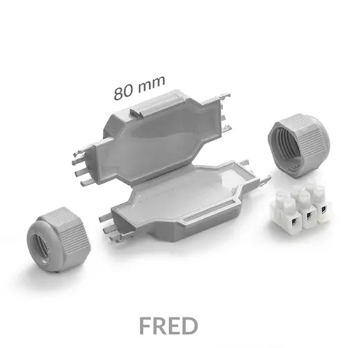 Raytech FRED kabelmof gel recht 3x2.5 ip68