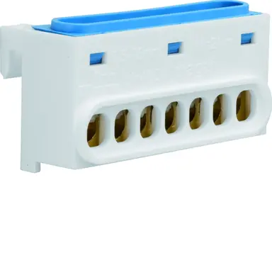 Hager GZ07N n klem miniverdeler 1 x 7