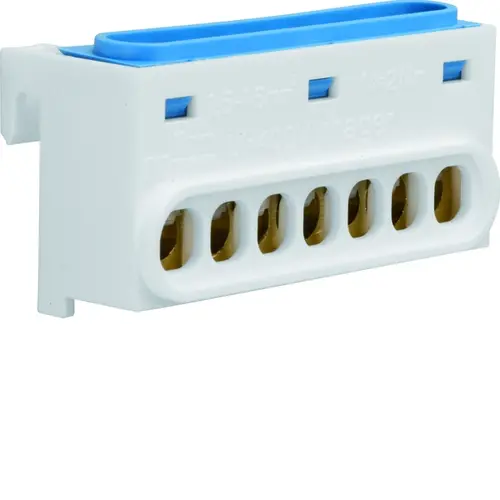 Hager GZ07N n klem miniverdeler 1 x 7