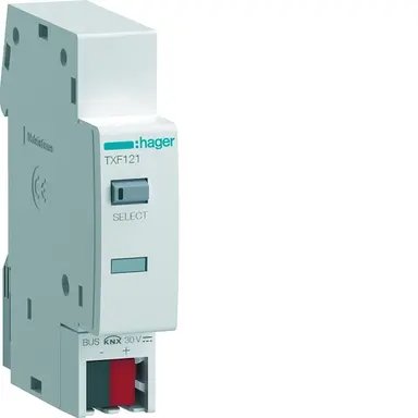 Hager TXF121 knx-interface tbv energiemeter