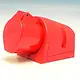 PCE 124-6V Wcd CEE 32A 4p Rood 6h