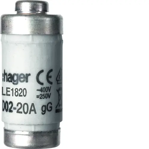 Hager D02 20A zekering d02 20a