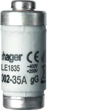 Hager D02 35A zekering d0 2 35a