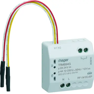 Hager TRM694G knx-rf inbouwmodule 230 v 2-d