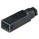 Belden STAS 3 N ZWART rechthoekige connector STAS 3 male 3-polig 10A IP54 zwart