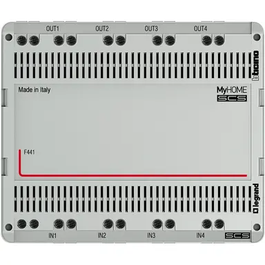 BTicino BTF441 videoverdeler 2draads 6mod
