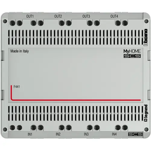 BTicino BTF441 videoverdeler 2draads 6mod