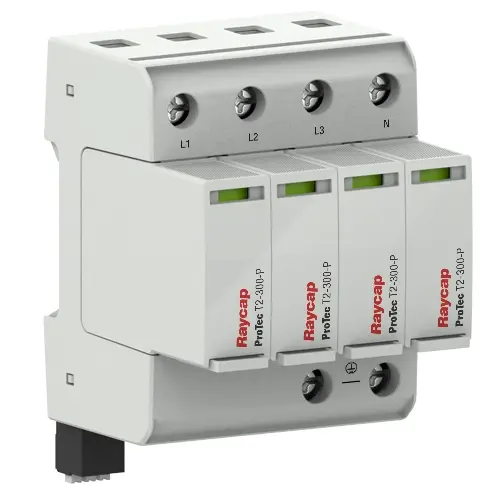 Raycap PROTEC T2-300-4+0-R oversp bev 300v 50ka din