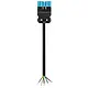 Wieland GST18I5K1-S 15E 20PB aansluitsn 5x1.5 2m bl male