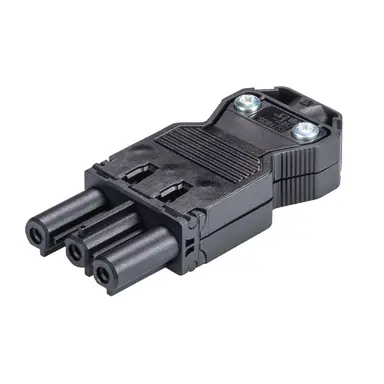 Wieland 92.931.3053.1 GST18 connector female 20A 3-polig zwart