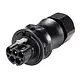 Wieland RST20I5S S1 ZR2 V SW rst20i5 kabelsteker male zwart