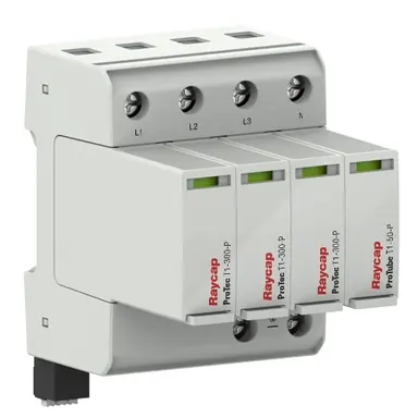 Raycap PROTEC T1-300-4+0-R oversp bev 300v 50ka din