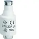 Hager DTII20A KK D-zekering DII 20A 500V traag set van 5